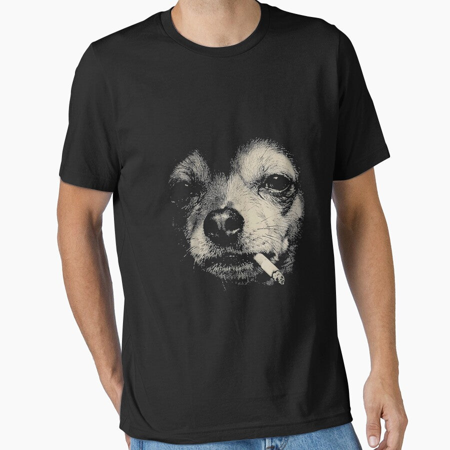 Smoking Chihuahua by SheriPeroni