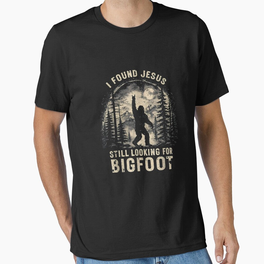 I Found Jesus Still Looking for Bigfoot Funny Christian_3 by ArleneRowe