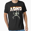 ADHD Skeleton Meme by DoloresSteuber Unisex , , , Long Sleeve Tee