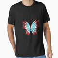 Butterfly USA Patriotic Cute 4th Of July Womens Premium by toricak06 Unisex , , , Long Sleeve Tee
