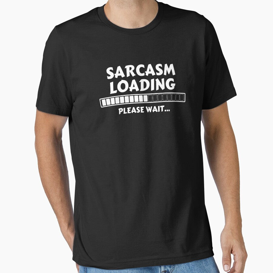 SARCASM LOADING by JERKBASE Unisex , , , Long Sleeve Tee