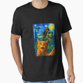Cat T-Rex Bigfoot UFO Selfie by FrankIsabel Unisex , , , Long Sleeve Tee