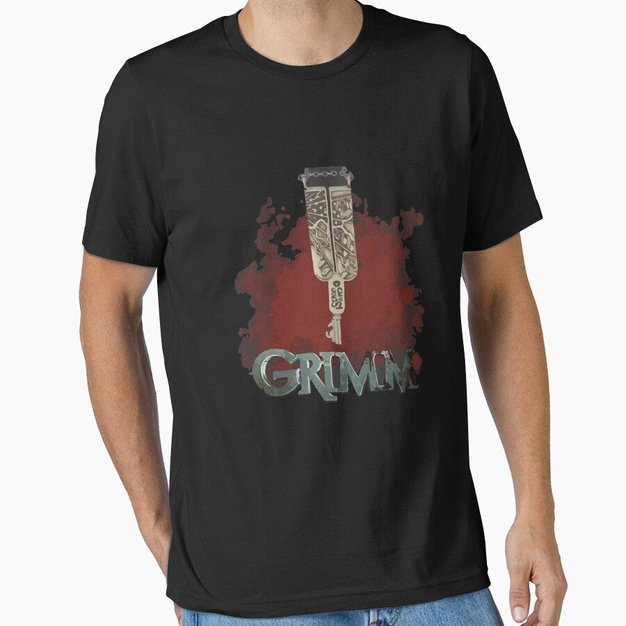Grimm key red vintage by joshameron Unisex , , , Long Sleeve Tee