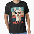Alpapa Cool Retro Llama by Serbin