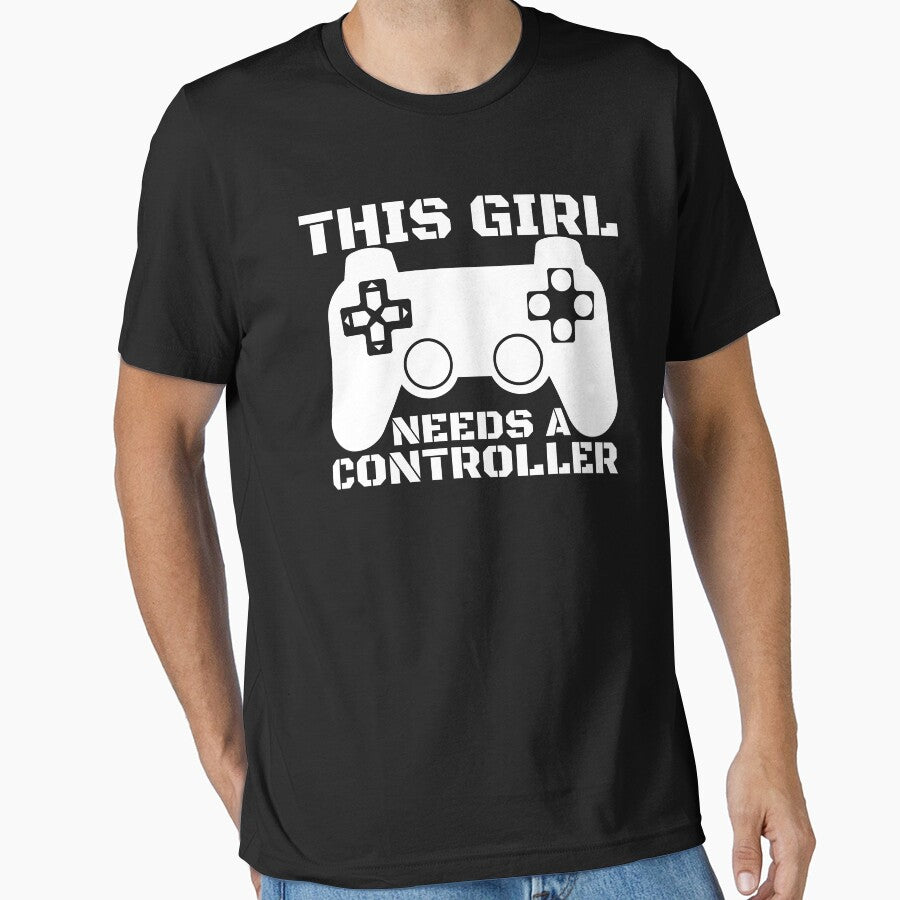 This Girl Needs A Controller Gamer Gift Idea by FNStuff