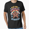 Inappropriate Eat My Chocolate Starfish Funny Embarrassing by NicoletteLittel Unisex , , , Long Sleeve Tee