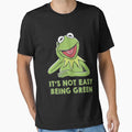 Kermit the frog by sandrawivia Unisex , , , Long Sleeve Tee