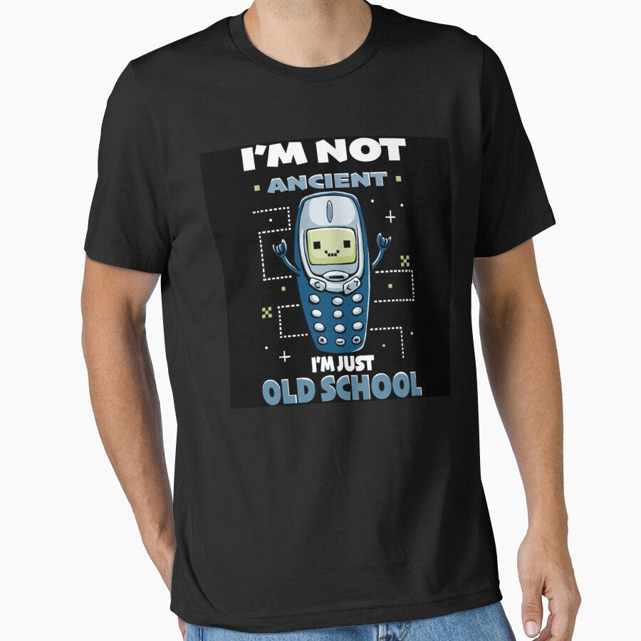 Old school by Satisbuy Unisex , , , Long Sleeve Tee