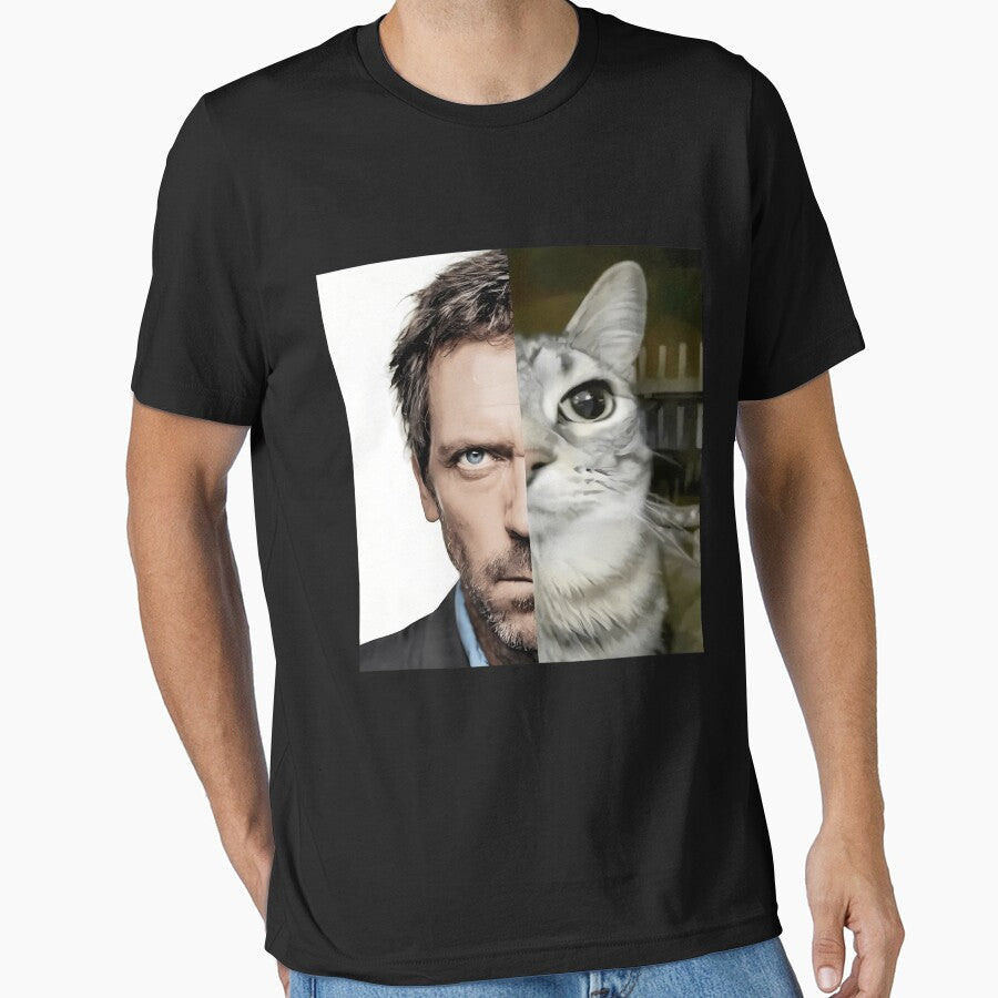 House Md Cat Meme by raemiart Unisex , , , Long Sleeve Tee