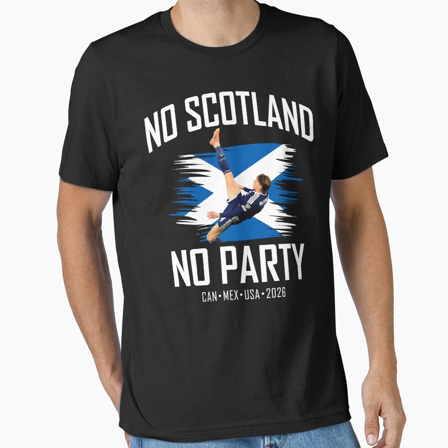 No Scotland No Party McTominay by didiershreves Unisex , , , Long Sleeve Tee