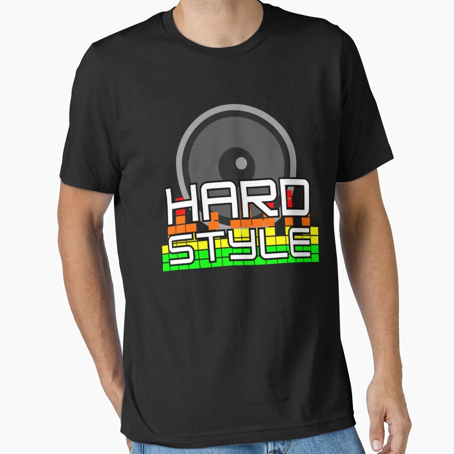 Hard style bass box Premium by CharlesCumming1 Unisex , , , Long Sleeve Tee