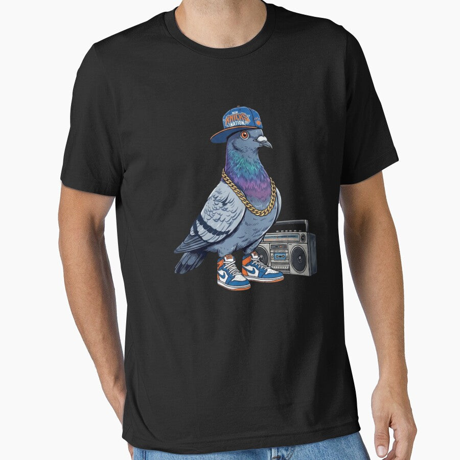 NYC Pigeon Knicks by colorsartss Unisex , , , Long Sleeve Tee