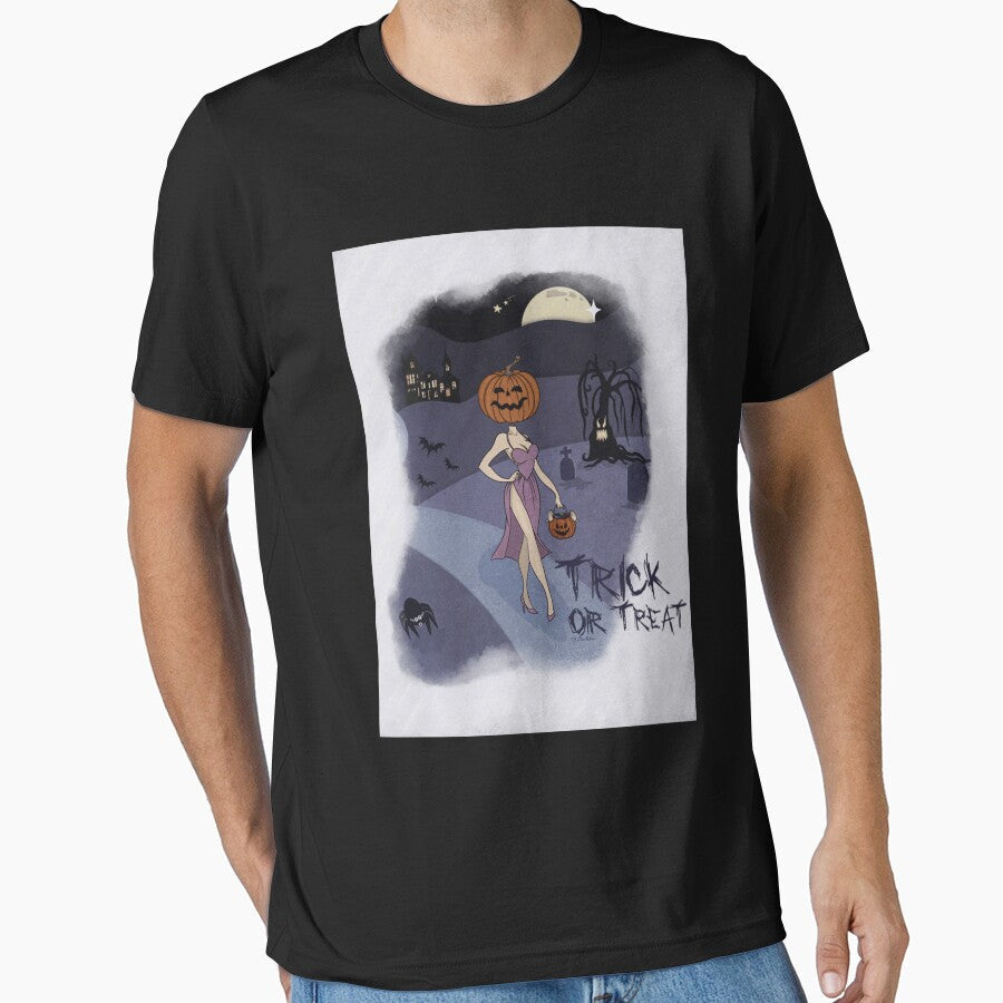 Trick or treat Premium Scoop by Jeaniborne12 Unisex , , , Long Sleeve Tee