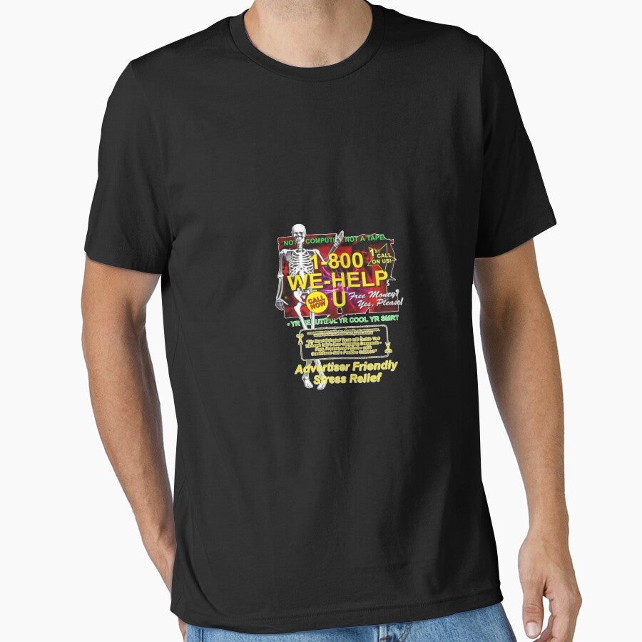 1 800 WE HELP U Premium by JacintoLeffler Unisex , , , Long Sleeve Tee