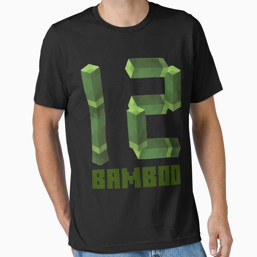 12 Bamboo Hermitcraft Premium by DillmanBrian Unisex , , , Long Sleeve Tee