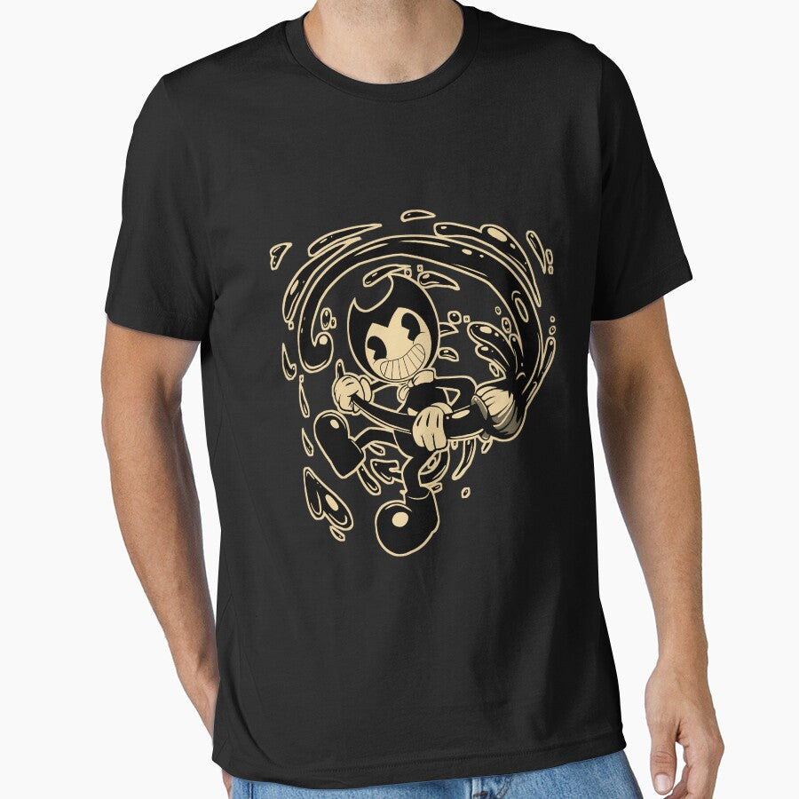 bendy and the ink machine by kitchellpostle Unisex , , , Long Sleeve Tee