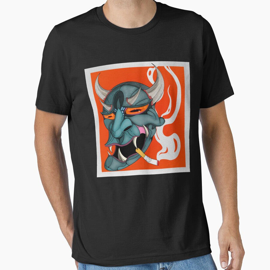 Oni mask Premium Scoop by terilynn3 Unisex , , , Long Sleeve Tee