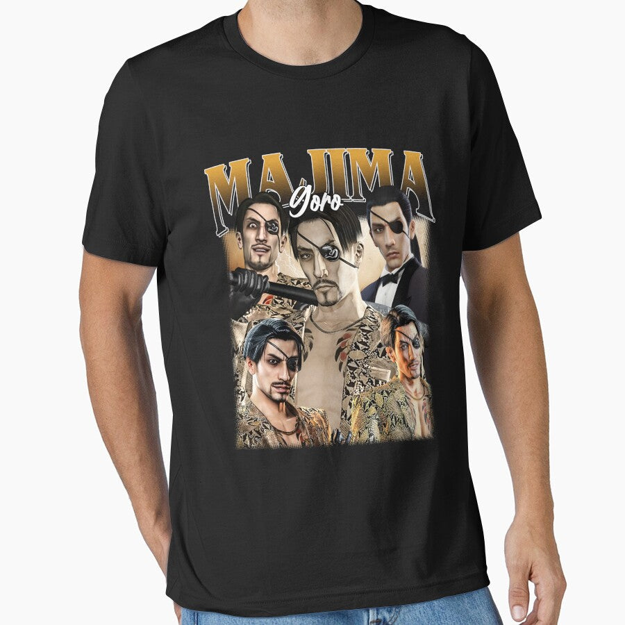 Goro Majima Vintage by Raydinmob Unisex , , , Long Sleeve Tee