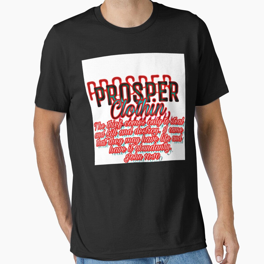 Prosper Clothin Premium Scoop by DavidWarn Unisex , , , Long Sleeve Tee