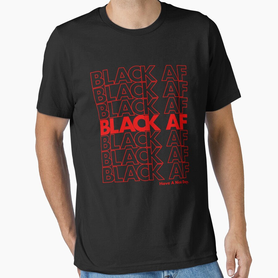 Black Have a Nice Day Long Sleeve by BehringerIvo Unisex , , , Long Sleeve Tee