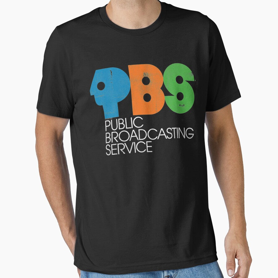 PBS Vintage Logo Distressed by MAKENPRESSLEY