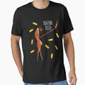 Rigatoni pasta - Marcus the worm, funny meme by Denisemichels Unisex , , , Long Sleeve Tee