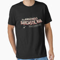 The Amazingly Sarcastic Man by ZlGZAG Unisex , , , Long Sleeve Tee