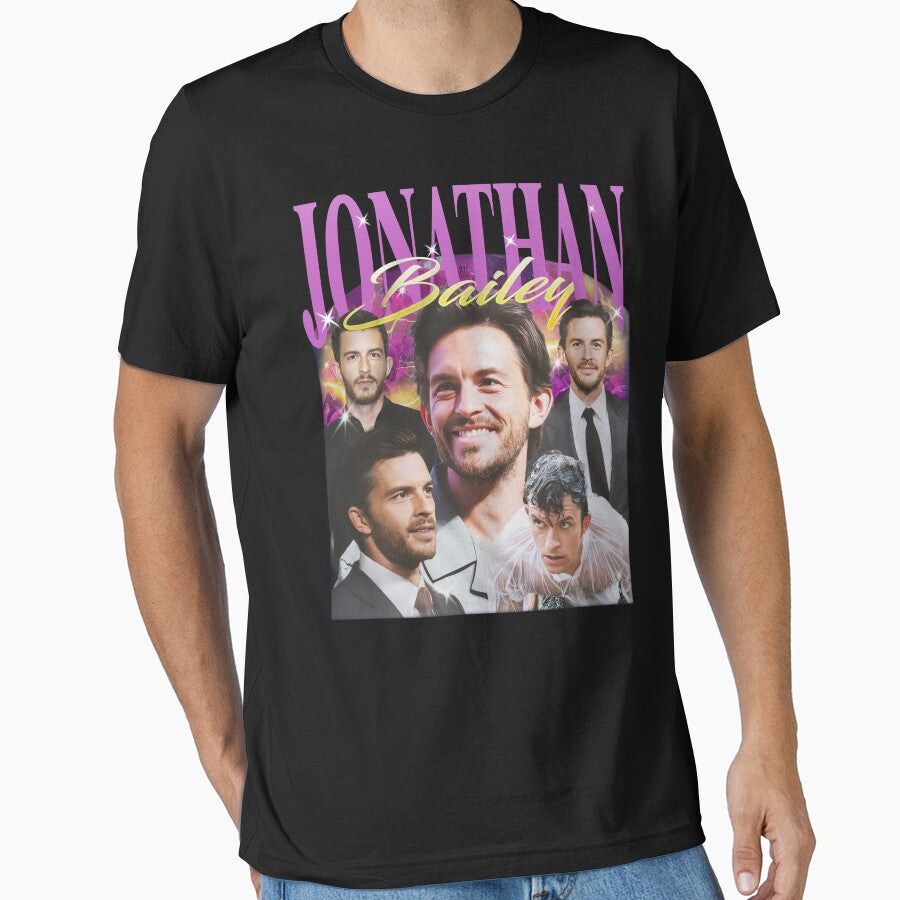 Jonathan Bailey Vintage by oliverslrqlw Unisex , , , Long Sleeve Tee