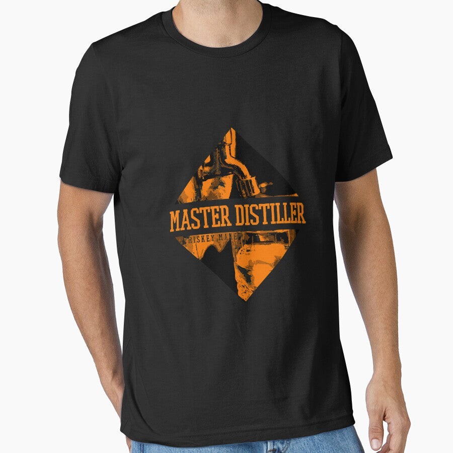 Master Distiller Whiskey Maker Connoisseur Retro Style Long Sleeve by ownjuliann Unisex , , , Long Sleeve Tee