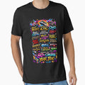 80s Cruise Year Ten Lineup Retro Synthwave Concert Tour by tessaaxx Unisex , , , Long Sleeve Tee
