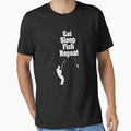 Eat Sleep fish Repeat by Crystalsgraphix