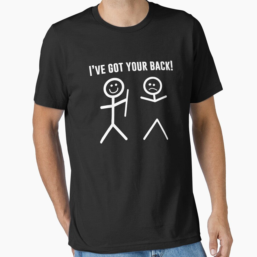 I’ve Got Your Back by Guy Unisex , , , Long Sleeve Tee