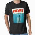 Paws Kitten Meow Parody Funny Cat Lover Gifts by HardiKel