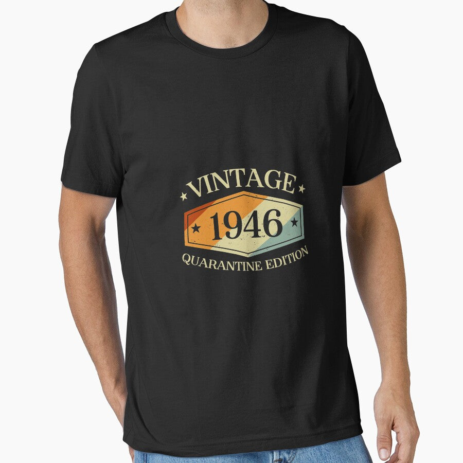 74 Years Old 74th Birthday Gift 1946 Quarantine Edition Long Sleeve by kimbowen43 Unisex , , , Long Sleeve Tee