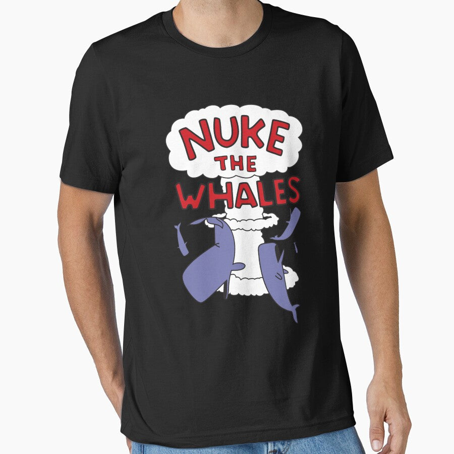 Nuke the whales by Alisfwas Unisex , , , Long Sleeve Tee