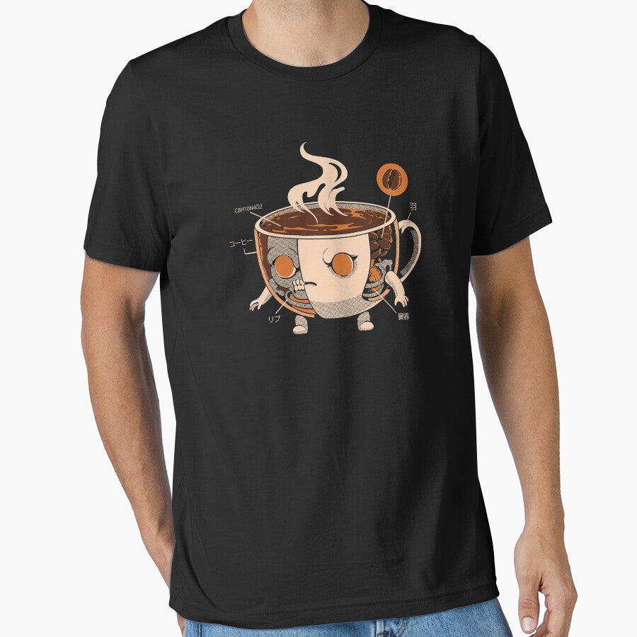 Coffeezilla X-ray by Ilustrata® Unisex , , , Long Sleeve Tee