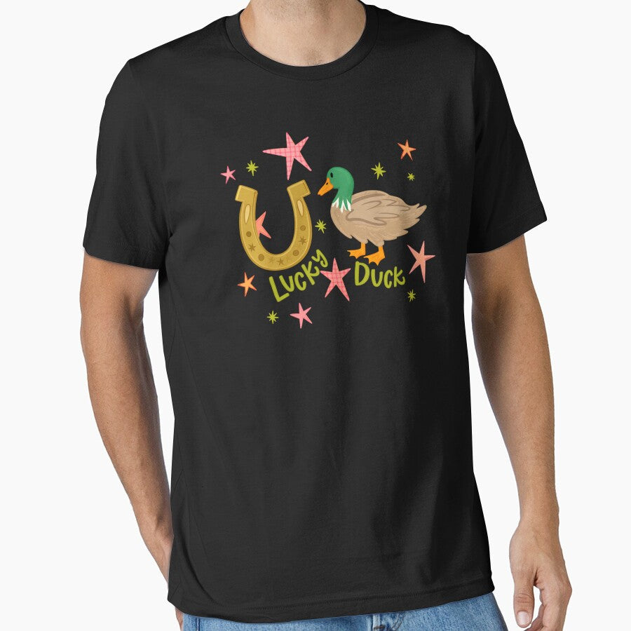 Preppy Lucky Duck by krystalRomanart Unisex , , , Long Sleeve Tee