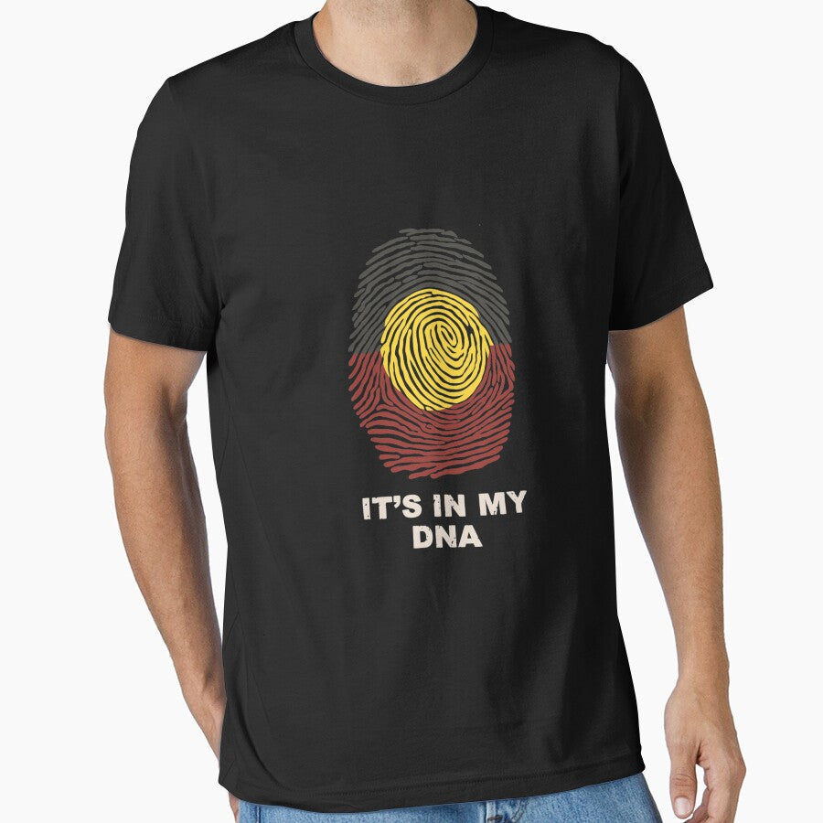 Aboriginal Basic DNA Essential by LeoOsterloher Unisex , , , Long Sleeve Tee