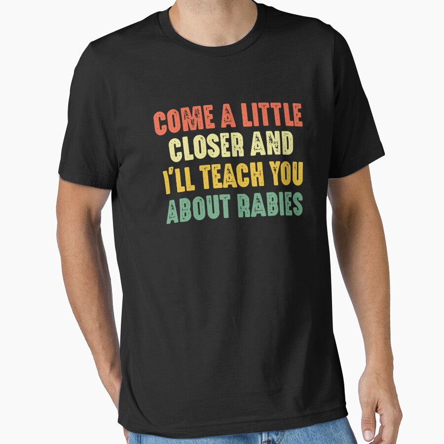 Come a little closer and I will teach you about rabies - funny dog ownerlover by xfortvnatx