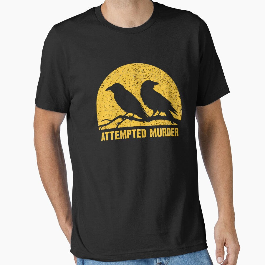 Attempted Murder by OffensiveFun Unisex , , , Long Sleeve Tee