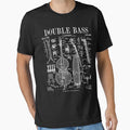 Double Bass Player Bassist Musical Instrument Vintage Patent by GrandeDuc Unisex , , , Long Sleeve Tee