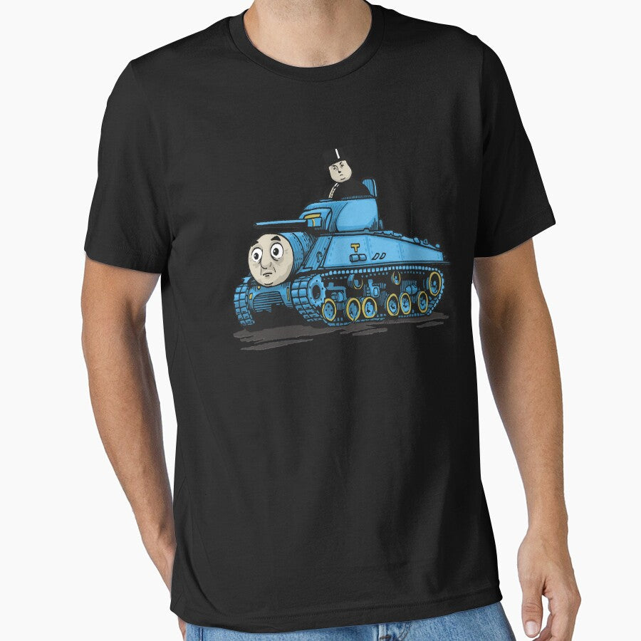 Thomas the tank by JackPerkins Unisex , , , Long Sleeve Tee