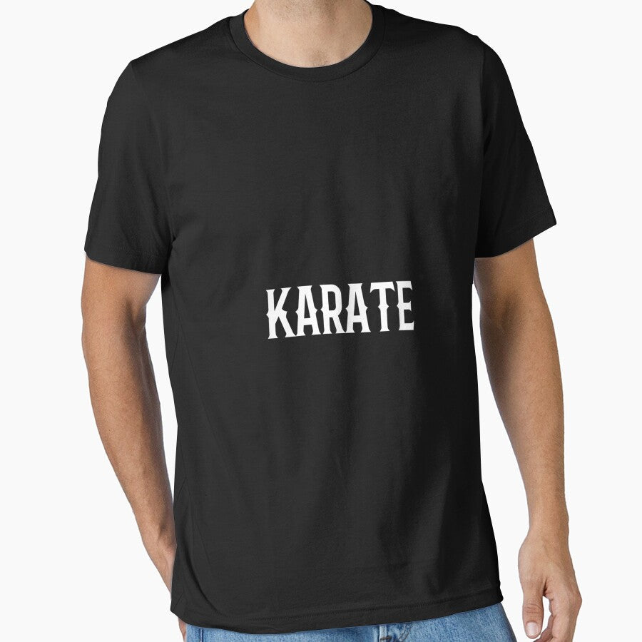 Karate Simple Classic Design by bonytmrz Unisex , , , Long Sleeve Tee