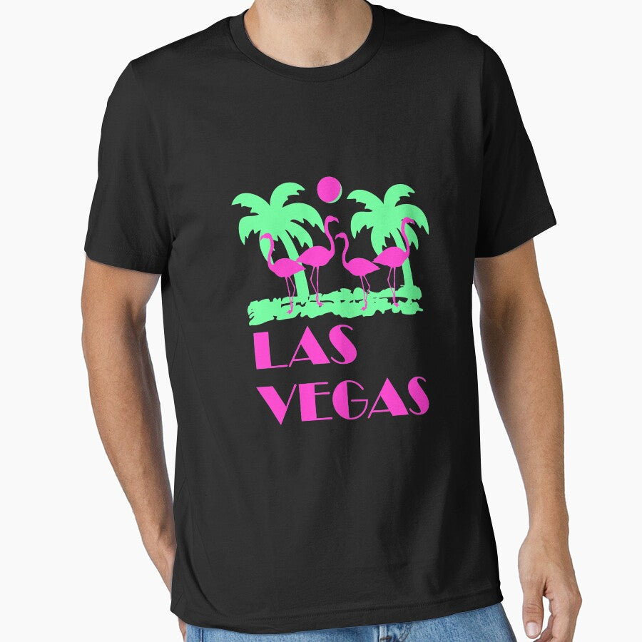 Las Vegas Vintage by flippinsg Unisex , , , Long Sleeve Tee