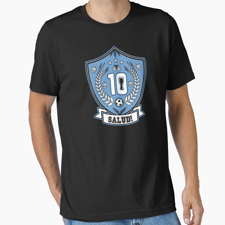 Beer Football Winners Shield | Beer Cup | Argentina by DKdesigns27 Unisex , , , Long Sleeve Tee