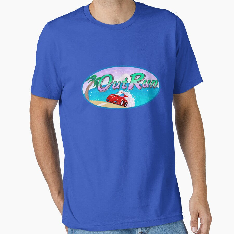 Out Run by atteoM Unisex , , , Long Sleeve Tee