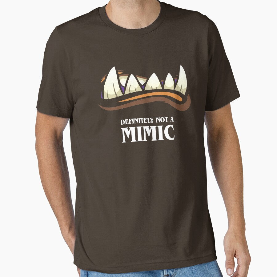 Definitely Not A Mimic Tabletop RPG Gaming by pixeptional Unisex , , , Long Sleeve Tee