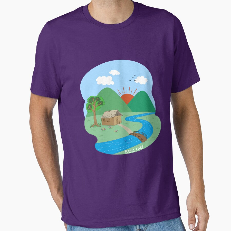 Basic Easy Drawing#1 by Roninlibra Unisex , , , Long Sleeve Tee