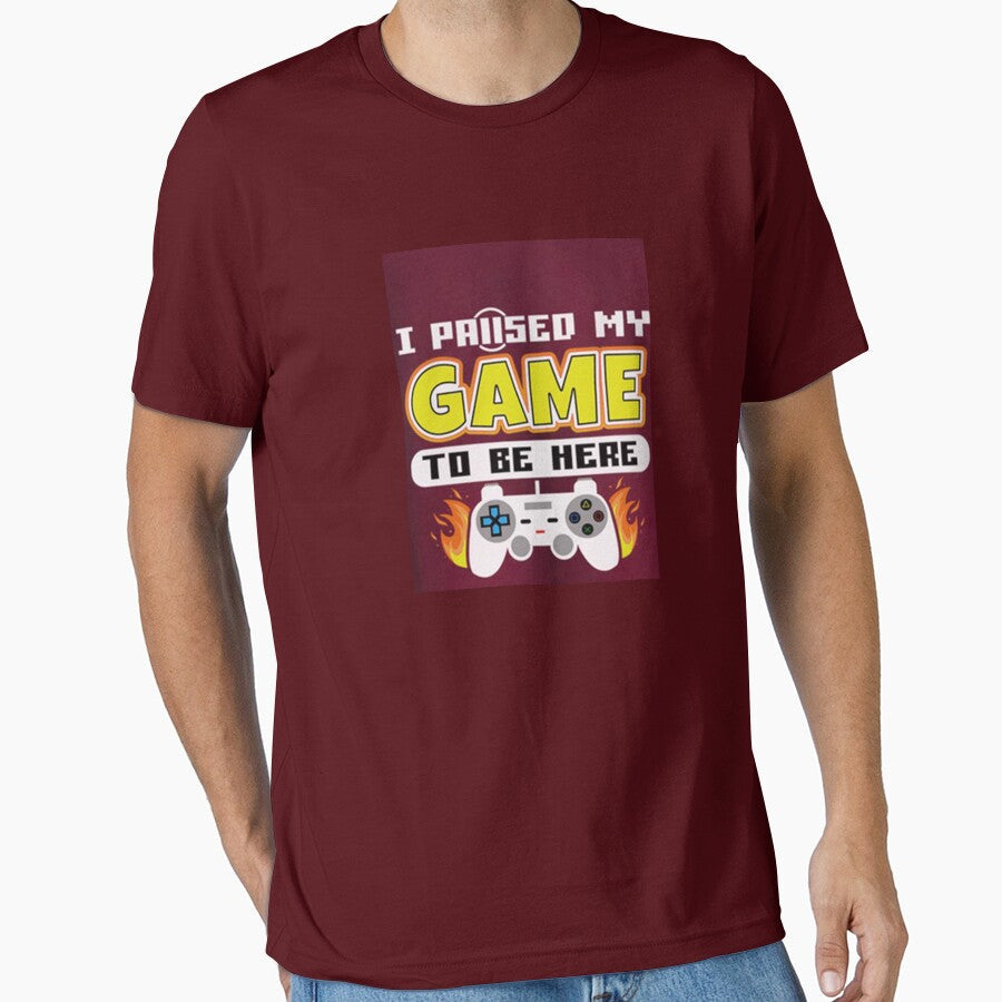 I Paused My Game To Be Here Long Sleeve Shirt, Git For Gamer, Men Women Kids Gamer, Gaming Long Sleeve, Gaming Shirt, Video Game Shirt by Sadokartista