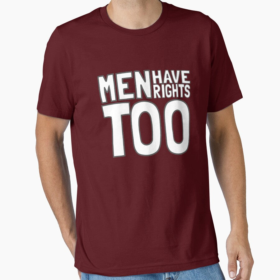Funny Men's Rights Parody T Shirt- Men have Rights Too by JoashuaTees Unisex , , , Long Sleeve Tee